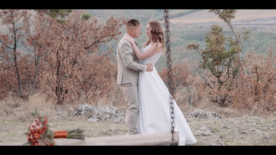 Egy kreatív esküvői videó forgatása Pécsen, a Mecsekben