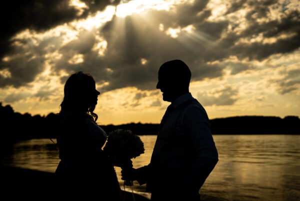 esküvői videó baján, a dunaparton