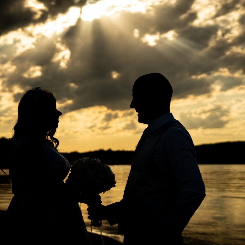 esküvői videó baján, a dunaparton